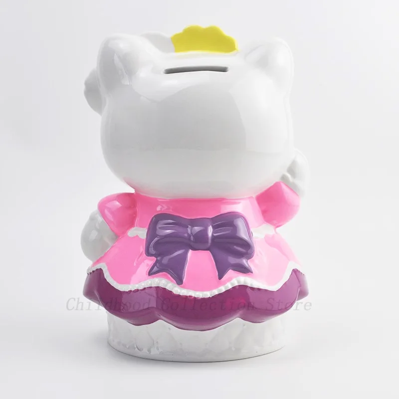 Кавайная экшн-фигурка Hello Kitty игрушка мультяшный Кот керамическая копилка аниме