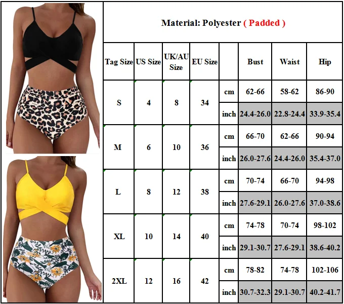 Купальник женский из двух предметов с высокой талией пикантный топ на тонких