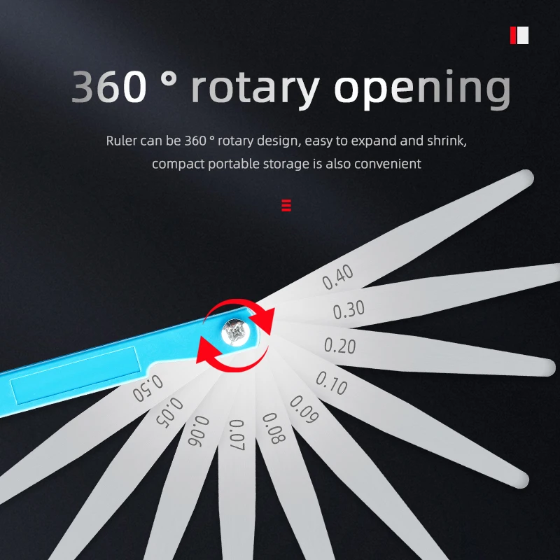 Измерительный прибор 150A17 щуп для листов зазора инструменты измерения набор