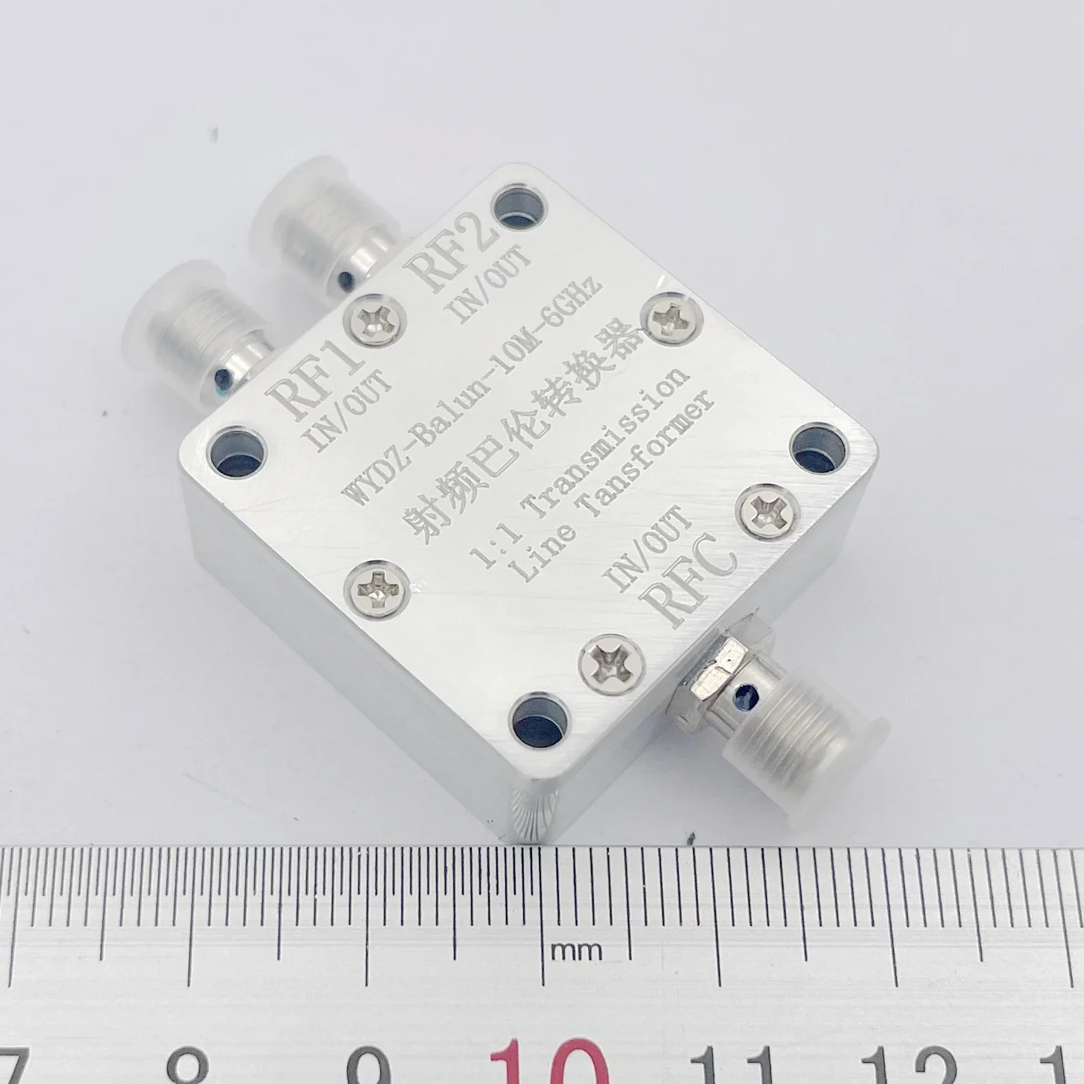 

10M-6GHz RF трансформатор Balun Clock Sine Wave односторонний сигнал к дифференциальному сигналу 1:1 линия передачи Tansformer