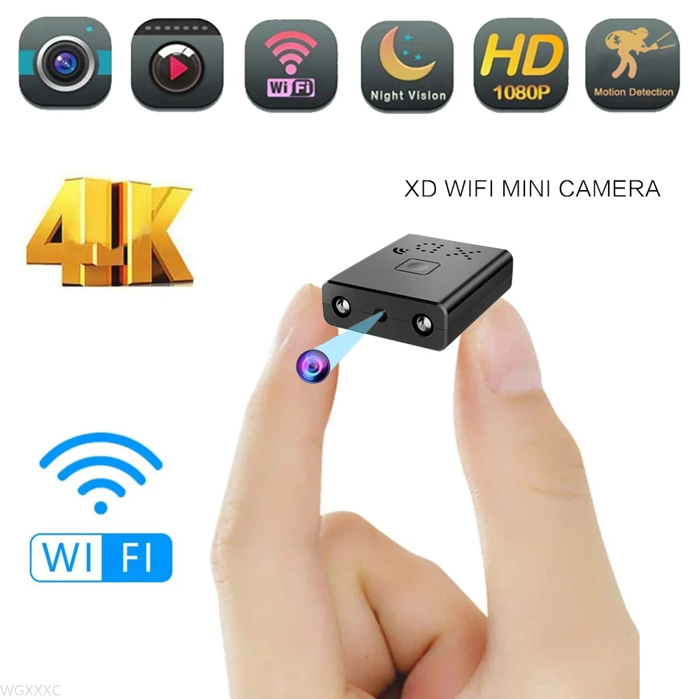 

Digital Wifi Camera Secret P2P Surveillance Camcorder Night Vision IP Cam Motion Detection Video Recorder Suport Hidden tf card