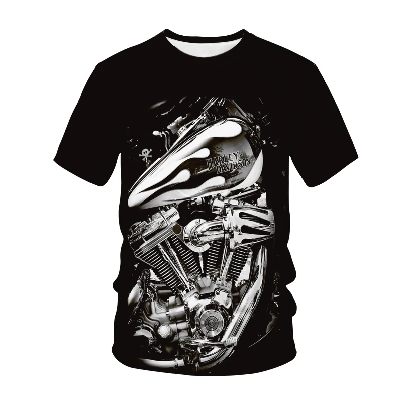

2022 New Unisex T-Shirts, 3D Printing Mechanical Cool Patterns, Street Fashion, Harajuku, Oversized Tops, Free Shipping