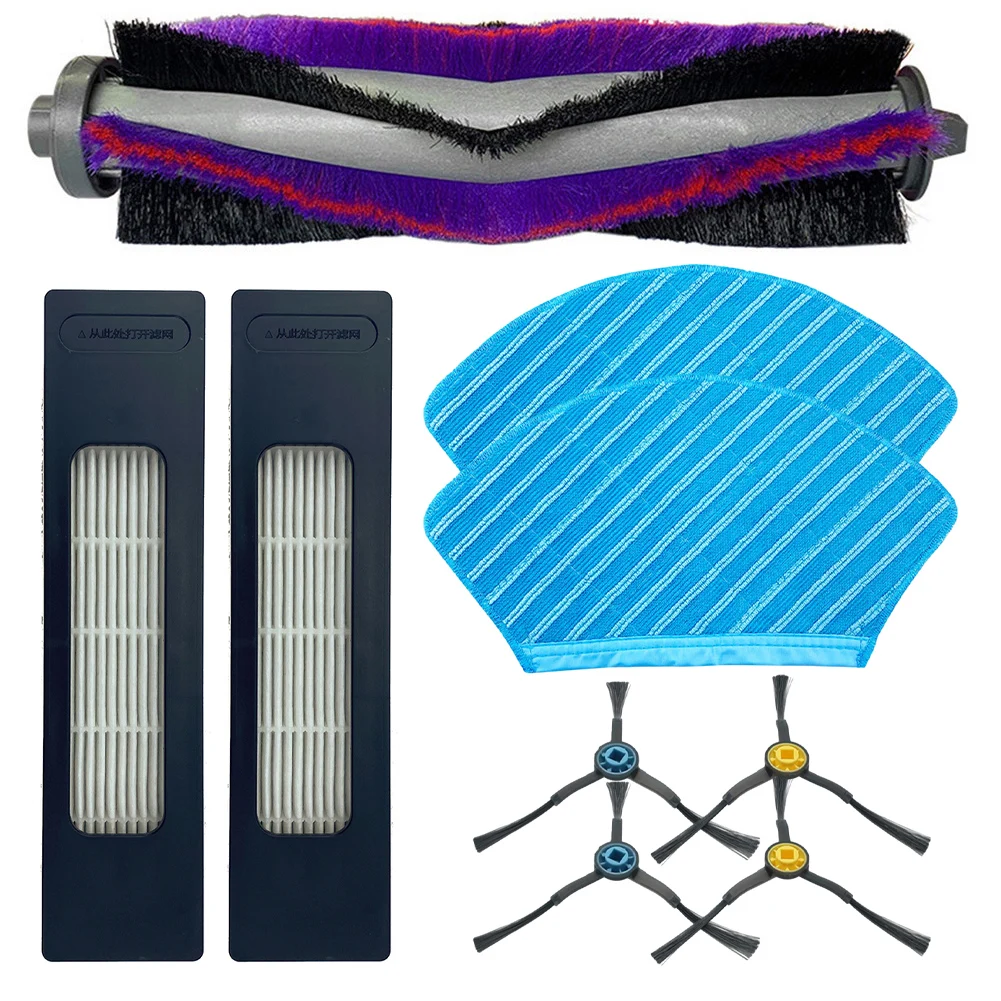 

Main Brush Filters Side Brush Mop Cloth Kit For Fakir Robert R-S 770 Sweeping Roboat Vacuum Cleaner Accessories Spare Parts