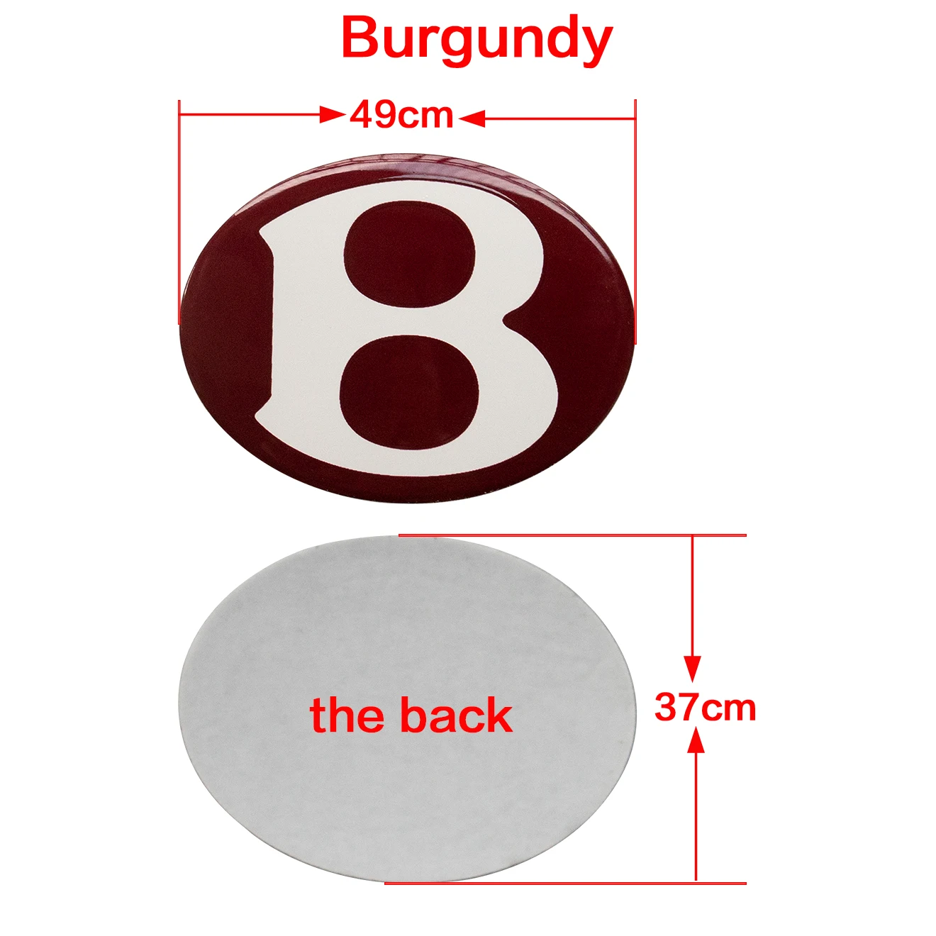 

Самоклеящаяся решетка радиатора для Continental GT Flying Spur GTC, красный значок, крышка заднего люка 3 Вт 0853630 K Цилиндр PR DH4 DH8