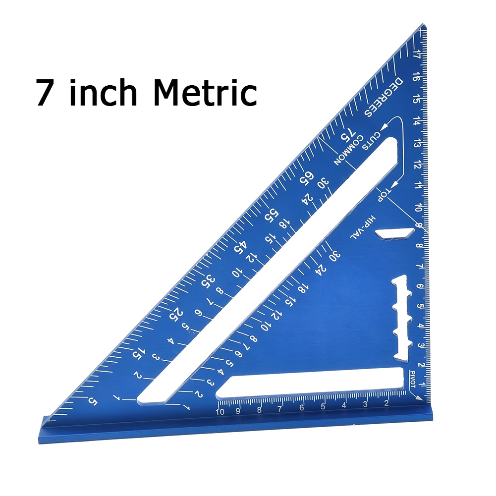 

Woodworking Triangle Ruler Measuring tool Portable High stength Metric