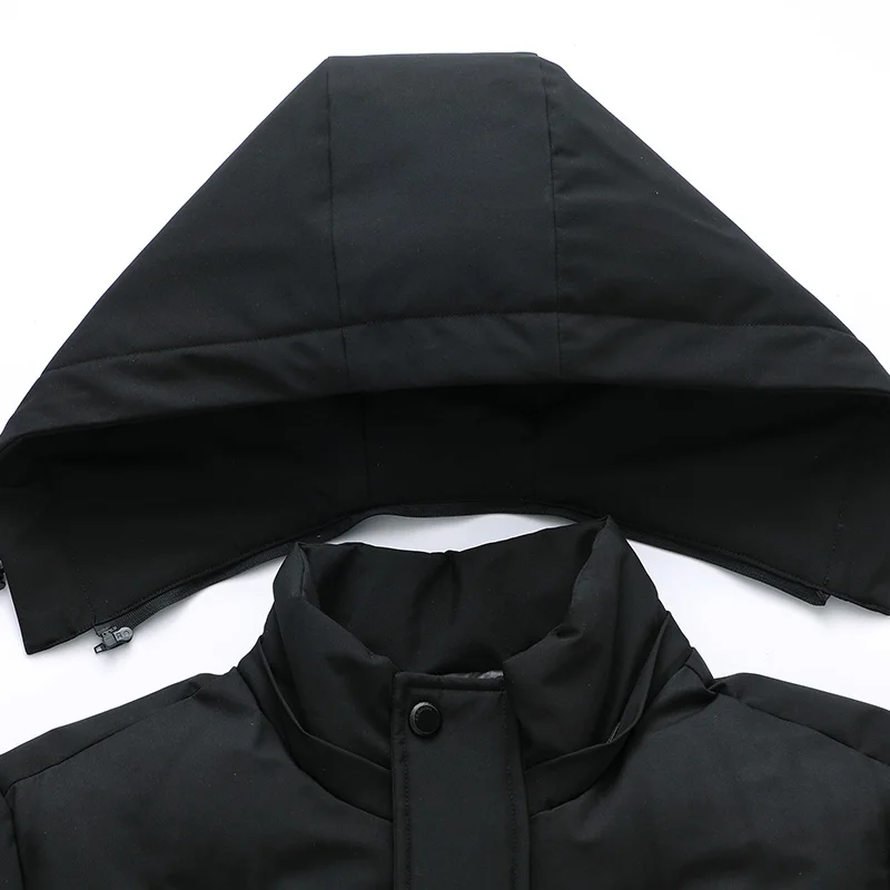 Men Winter Parkas Fashion Solid Jacket Coats Manteaux Homme Para Hombre Longer Warm Puffer Jackets Chaquetas De Invierno Abrigos