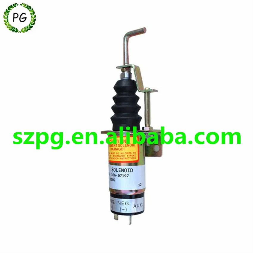 

366-07197 12v SA-3405T Fuel Shutoff Solenoid For Lister Petterocking For Caterpillar