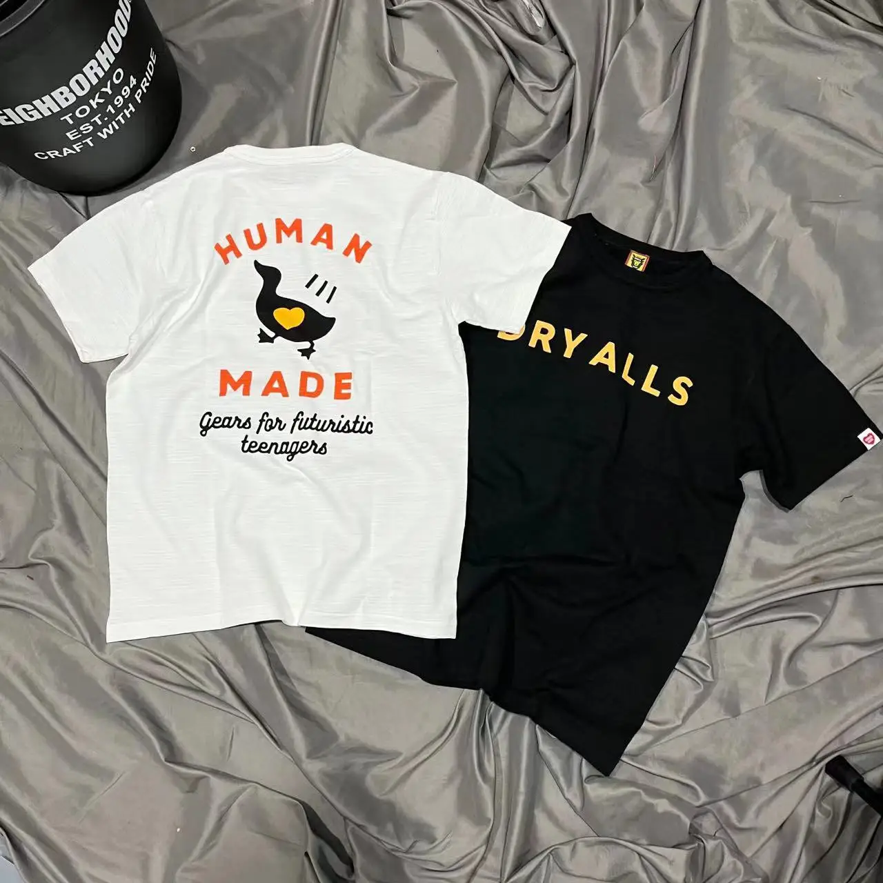 

Human Made T-shirt Men Women 1:1 Alphabet Duck T-shirt Human Made Top