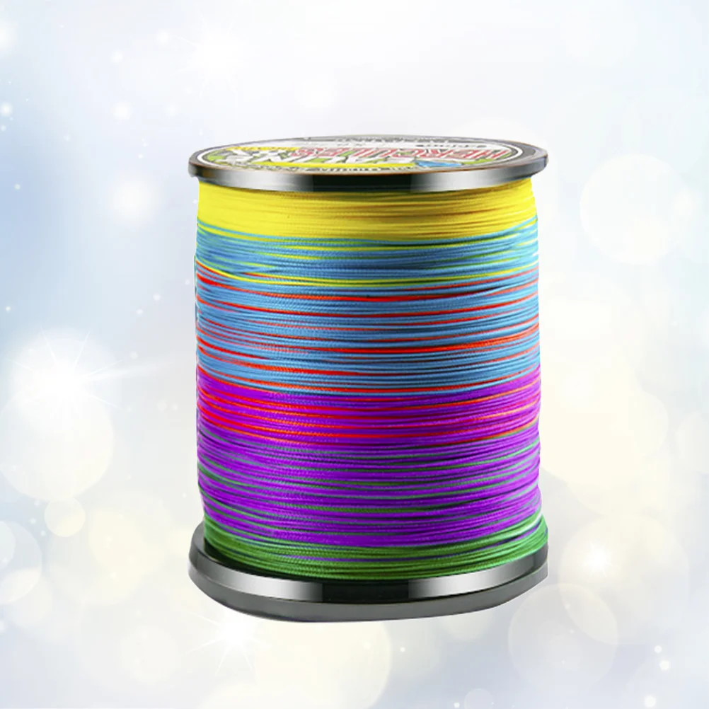 

Braid Fishing 0.8 Braided Fishing Line Super Strong Multicolour Pe Material Line to 500M Fishing accessories
