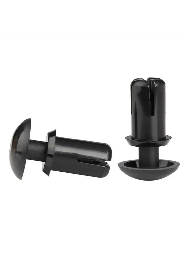 50 шт. черные нейлоновые заклепки пластиковые для ПК