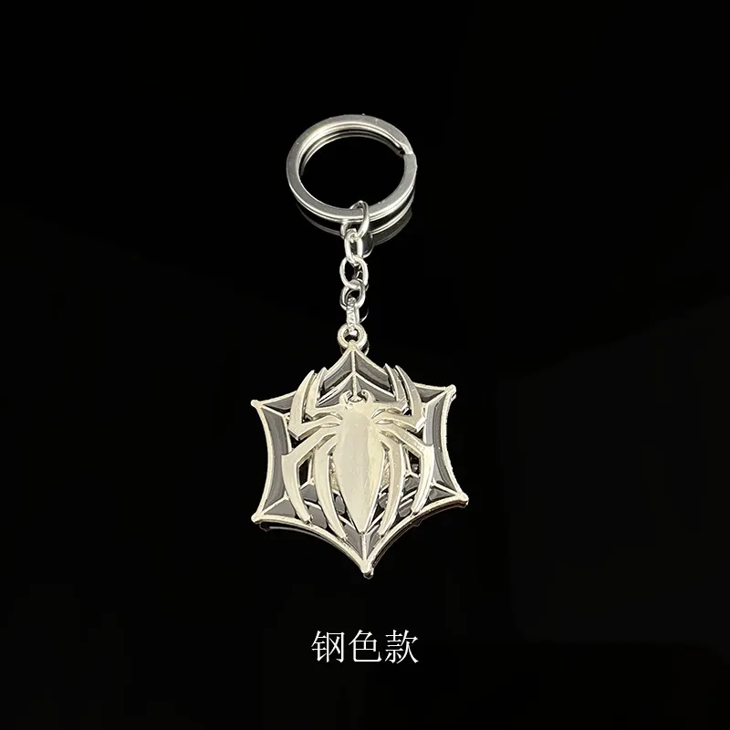 Marvel Мстители Человек-паук креативный мультяшный брелок-подвеска-поседа-спиннер