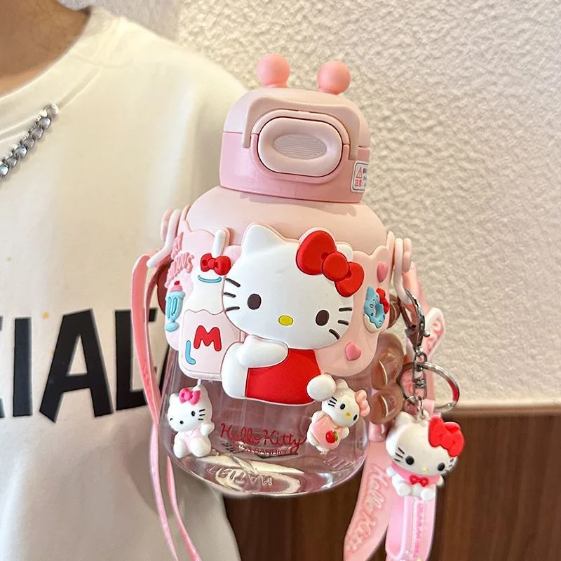 MINISO Sanrio космическая чашка Kuromi детская для воды студентка тритан бутылка