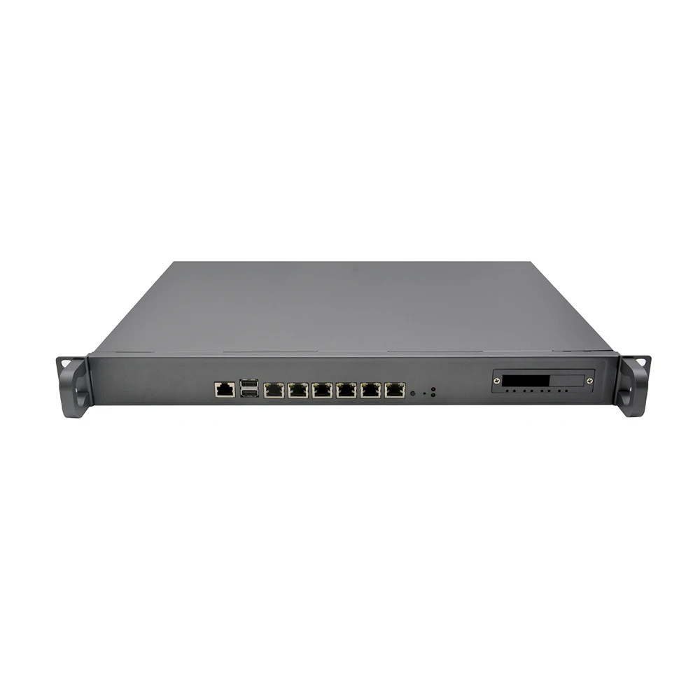 1U Firewall Appliance 10GbE,Pfsense Plus,VPN,Network Rackmount,HUNSN RZ05,6 x Intel 2.5GbE I226-V, 2 x SFP+ JL82599ES 10 Gigabit