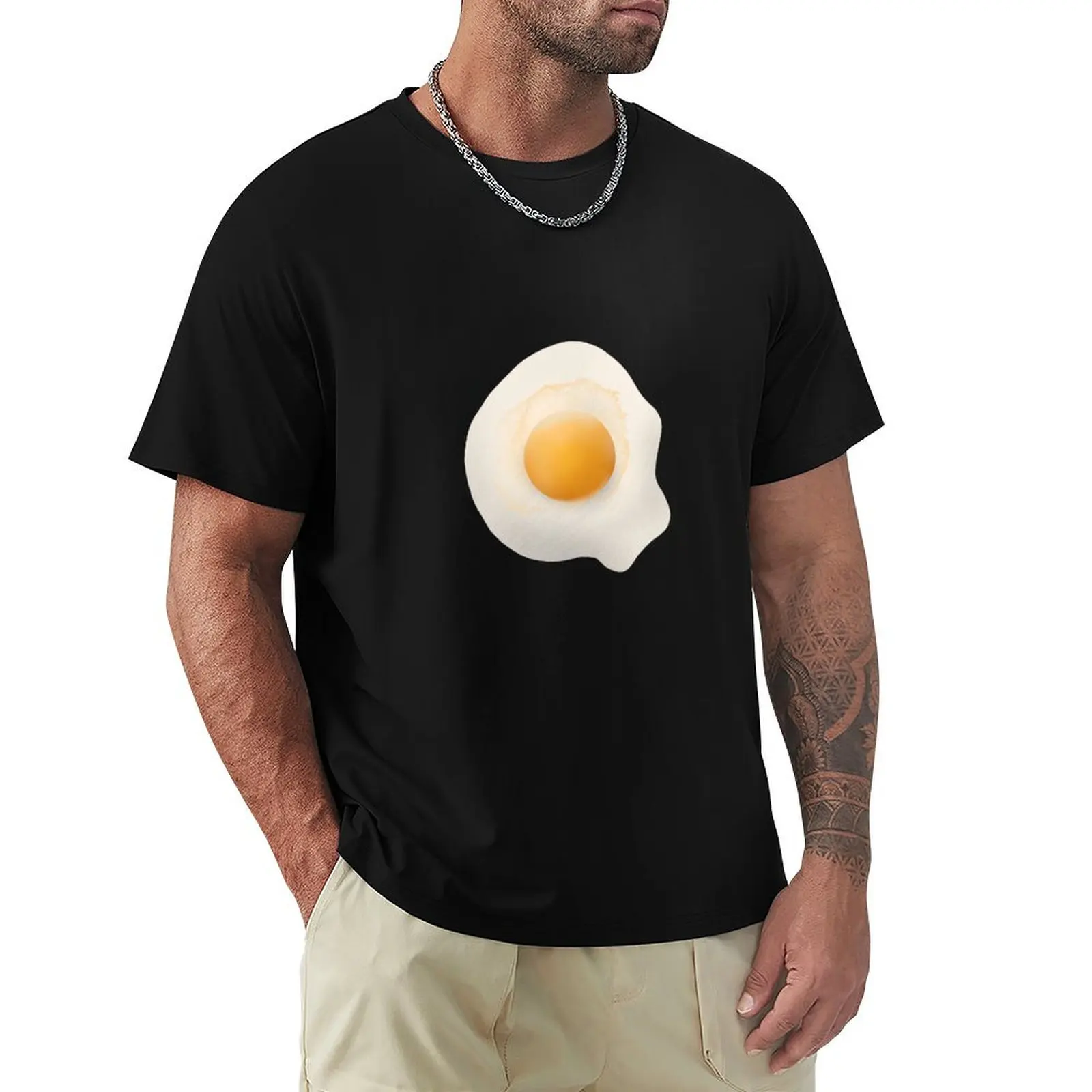 Фото Футболка с коротким рукавом Fried Egg Anti-Wrinkle №1