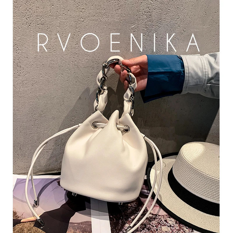 

All-Matching Bucket Bags Women's New Fashion Special-Interest Designer Model Shoulder Messenger Bag