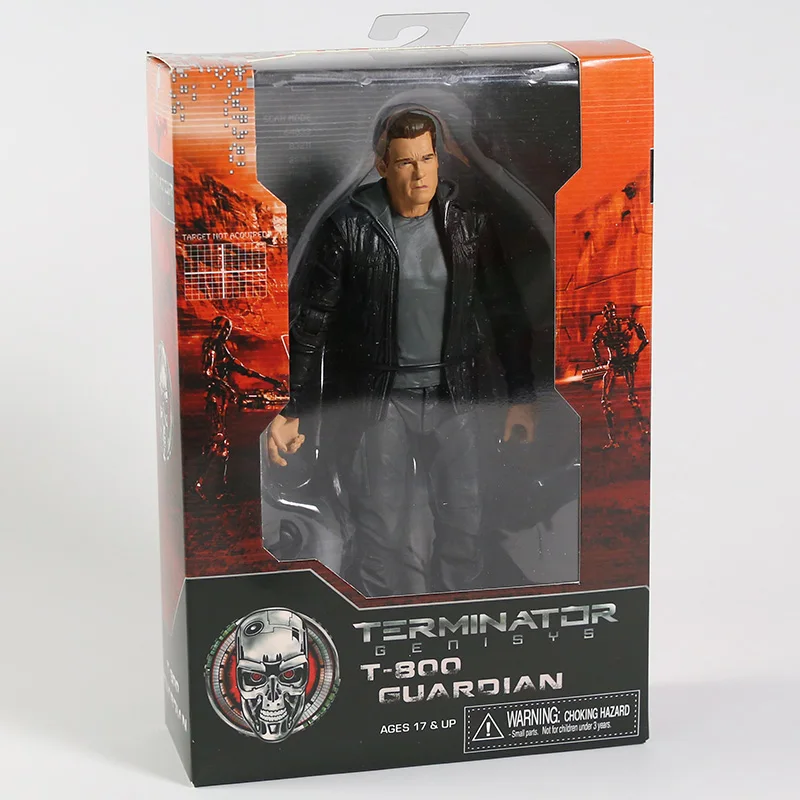 Фото NECA Terminator Genisys T-800 Guardian эндоскелет Ultimate экшн-фигурка игрушка Коллекционная модель №2