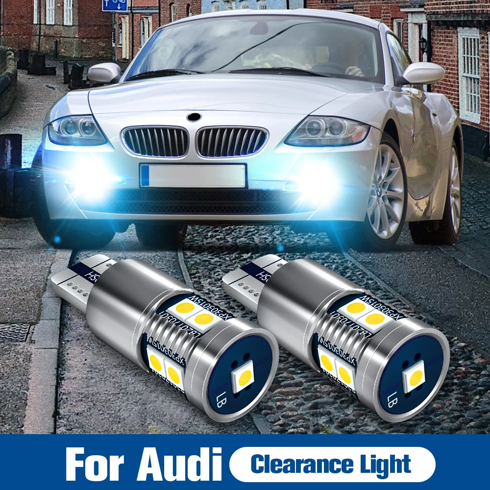 

2pcs LED Clearance Light Bulb Parking Lamp W5W T10 2825 Canbus No Error For BMW 3-Series E46 E36 7-Series E38 Z3 E36 Z4 E86 E85