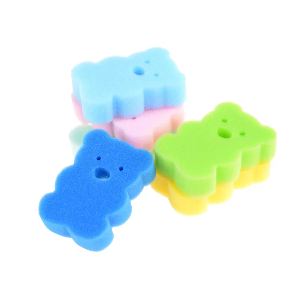 

3PCS Random rub Sponge Bath Brushes Baby Infant Shower faucet Wash child Brush bath brushes sponges Cotton Rubbing Body