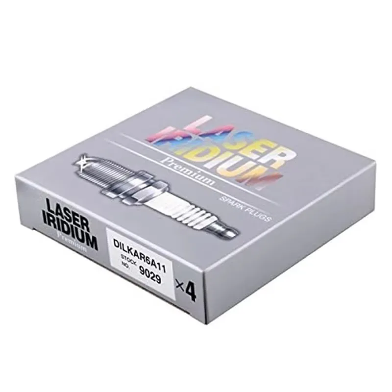 

4-6 шт. DILKAR6A-11 9029 двойная иридиевая свеча зажигания, подходит для Nissan Sentra Altima Rogue X-Trail Renaul Teana 22401-JA01B DILKAR6A11
