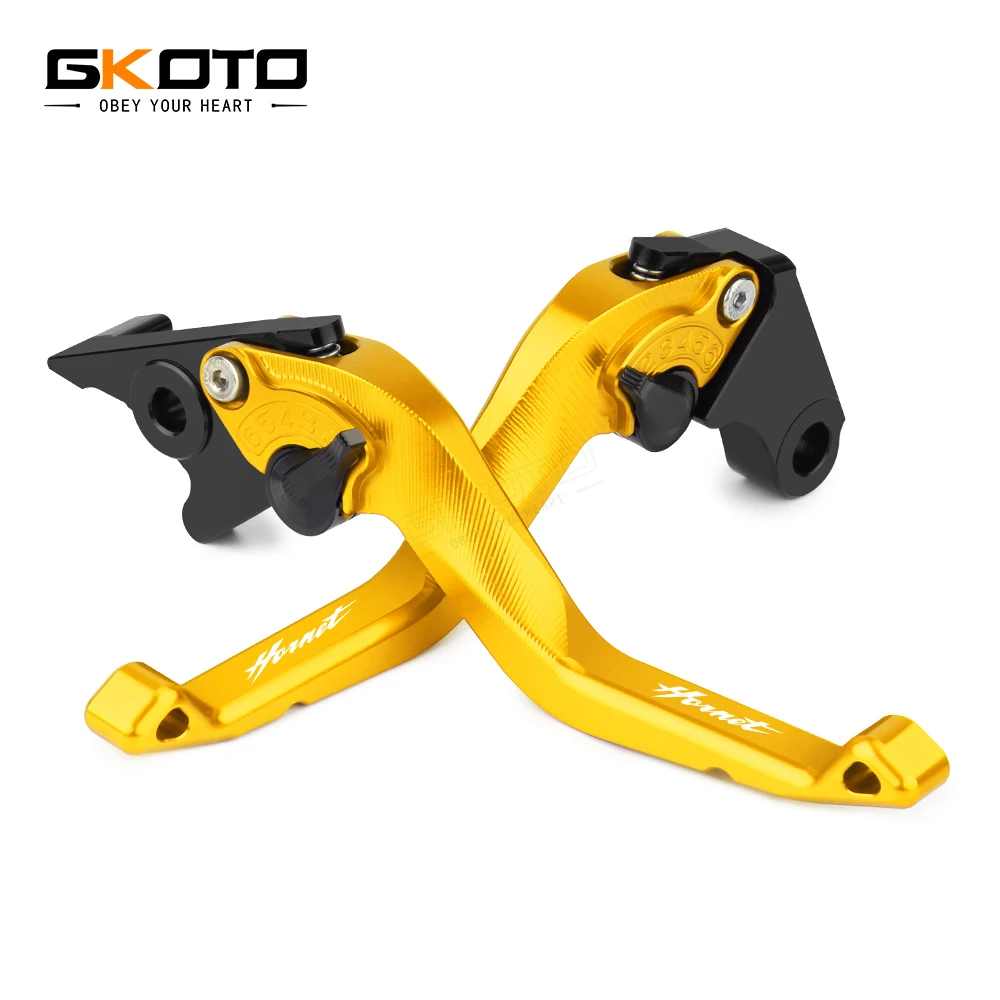 Новые CNC короткие рычаги тормозной муфты для HONDA CB599 CB600 HORNET 1998-2006 CB919 CB 919 2002-2007