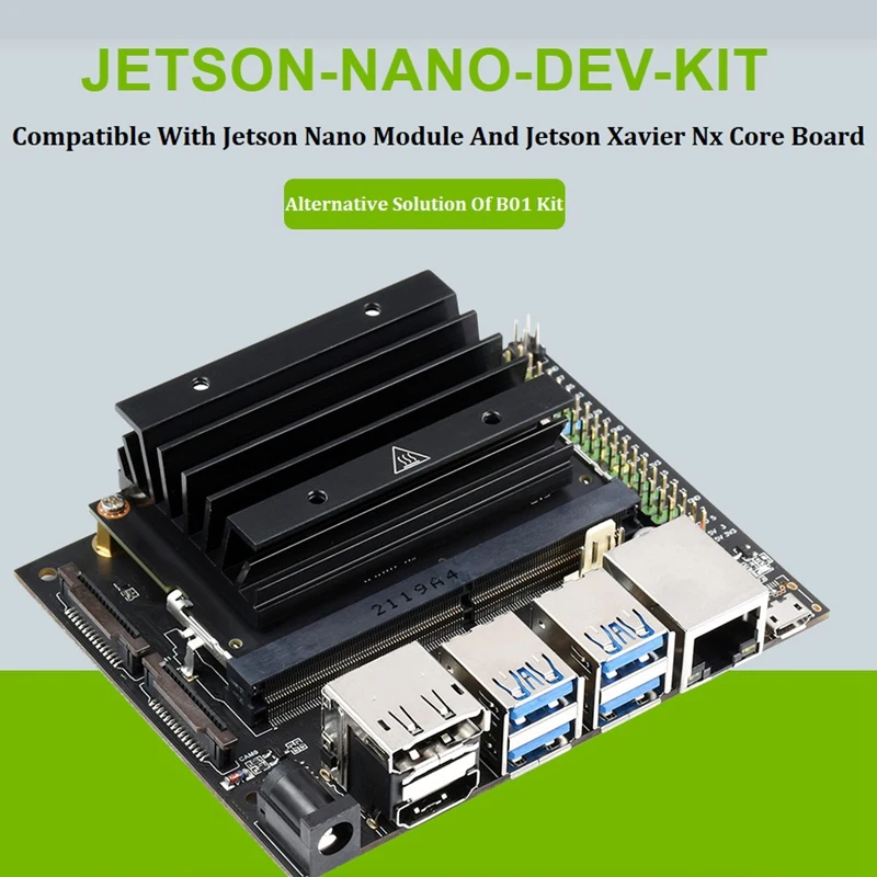 Набор разработчиков для Jetson Nano 4 Гб макетная плата с искусственным интеллектом +