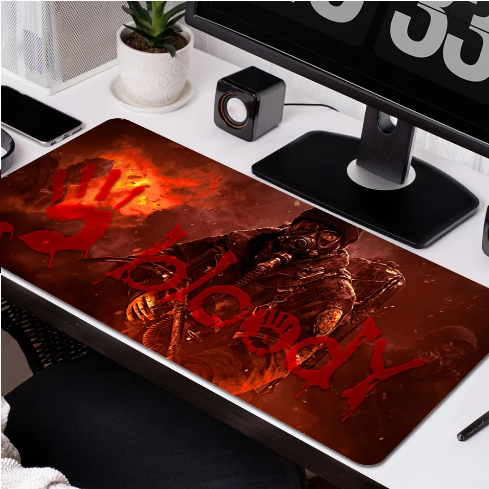

Anime Bloody Mousepad Kawaii Computer Gaming Accessories Mouse Mat New Mouse Pad Gamer Non-slip Mausepad Deskmat Tapis De Souris