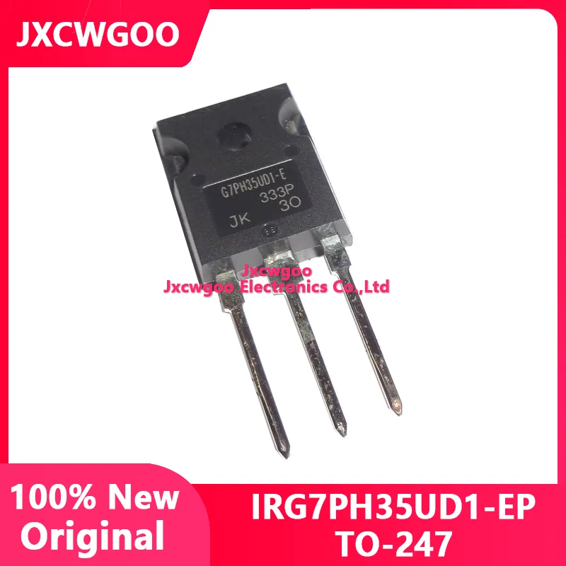 

Jxcwgoo 10pcs imported 1200V TO-247 100% IGBT FET new 50A IRG7PH35UD1-EP original G7PH35UD1-E