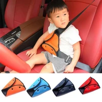 Car Safe Seat Belt Cover Soft Adjustable Children Safety Belt Fixer Triangle Anti-ledge For Child Neck Protection Belts