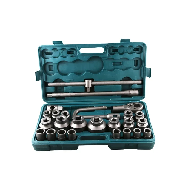 26pcs heavy duty comprehensive sockets hand tool set