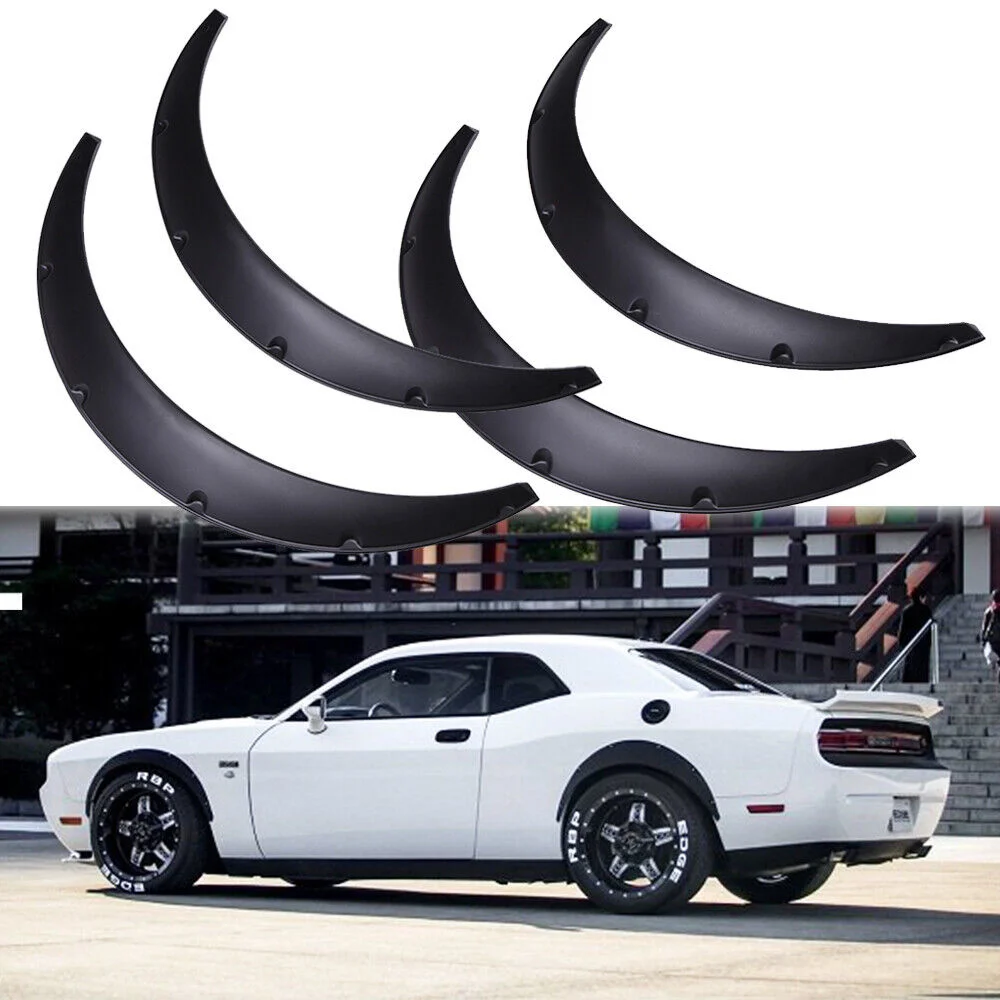 

Усилители крыла 3,5 дюйма + 4,5 дюйма, дополнительные колесные арки для Dodge Challenger SRT SXT Hellcat