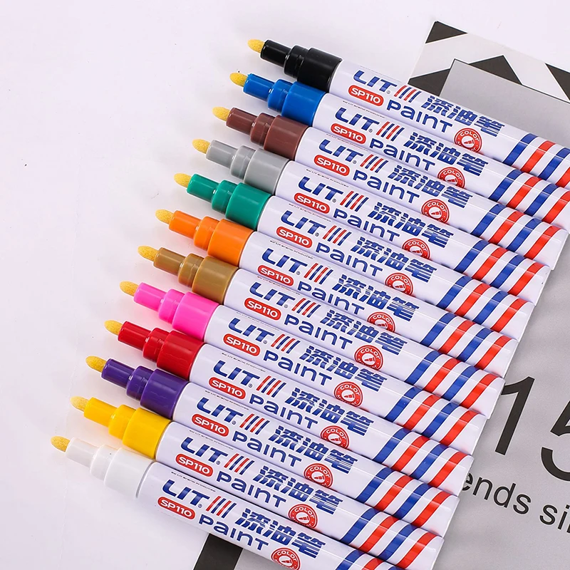 

1pc Waterproof Car Tyre Tire Tread Tire Paint Pen Marker DIY Art Drawing Pen Tool