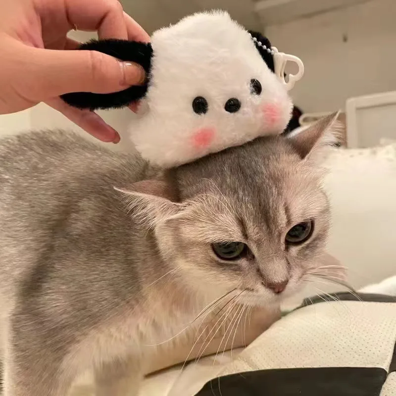 

Брелок Sanrio Pachacco плюшевая кукла симпатичная пушистая мягкая игрушка плюшевый декоративный Рюкзак Подвеска для детей Рождественский подаро...