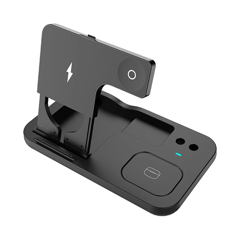

15W Qi 4 In 1 Wireless Folding Charger Fast Wireless Charging For Iphone12/11Pro Iwatch5/4 Apple Pen