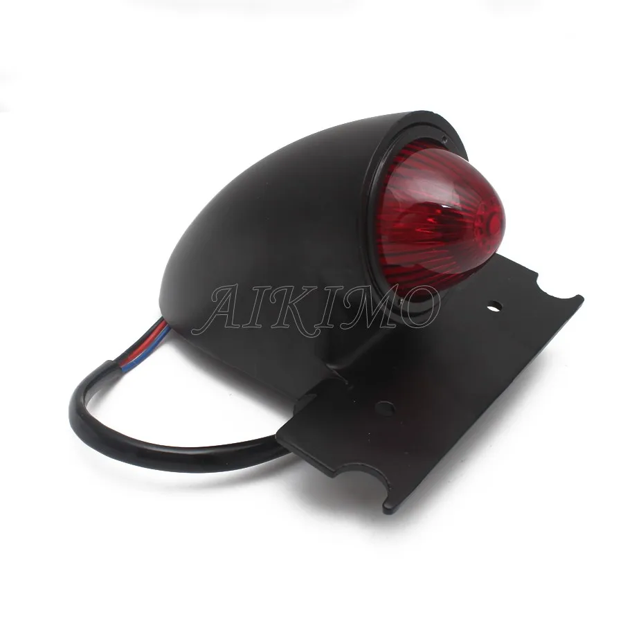 

Мотоциклетная круглая задняя фара в ретро-стиле для скутеров Harley Cruiser, мотоциклов, велосипедов, мотоциклов, велосипедов, универсальная Тормозная Стоп-лампа 12 В