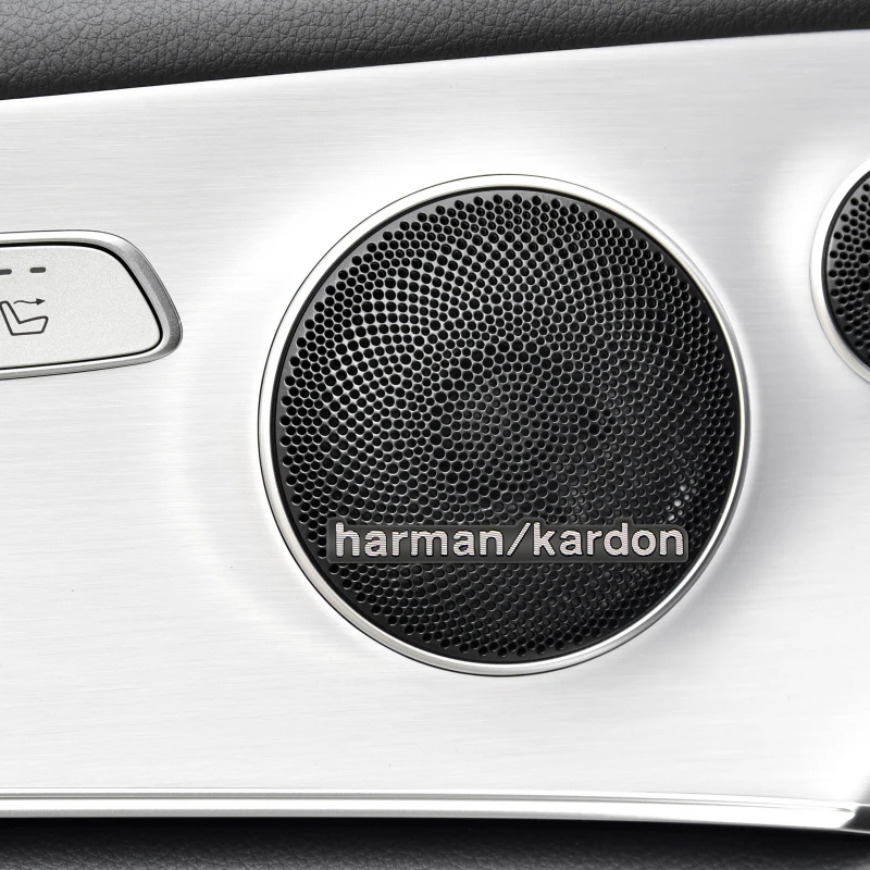 10pcs Car Speaker Audio Sticker 3D Badge Emblem Decoration Stickers For Volkswagen VW Passat Caddy Golf Scirocco Polo Beetle CC - купить по