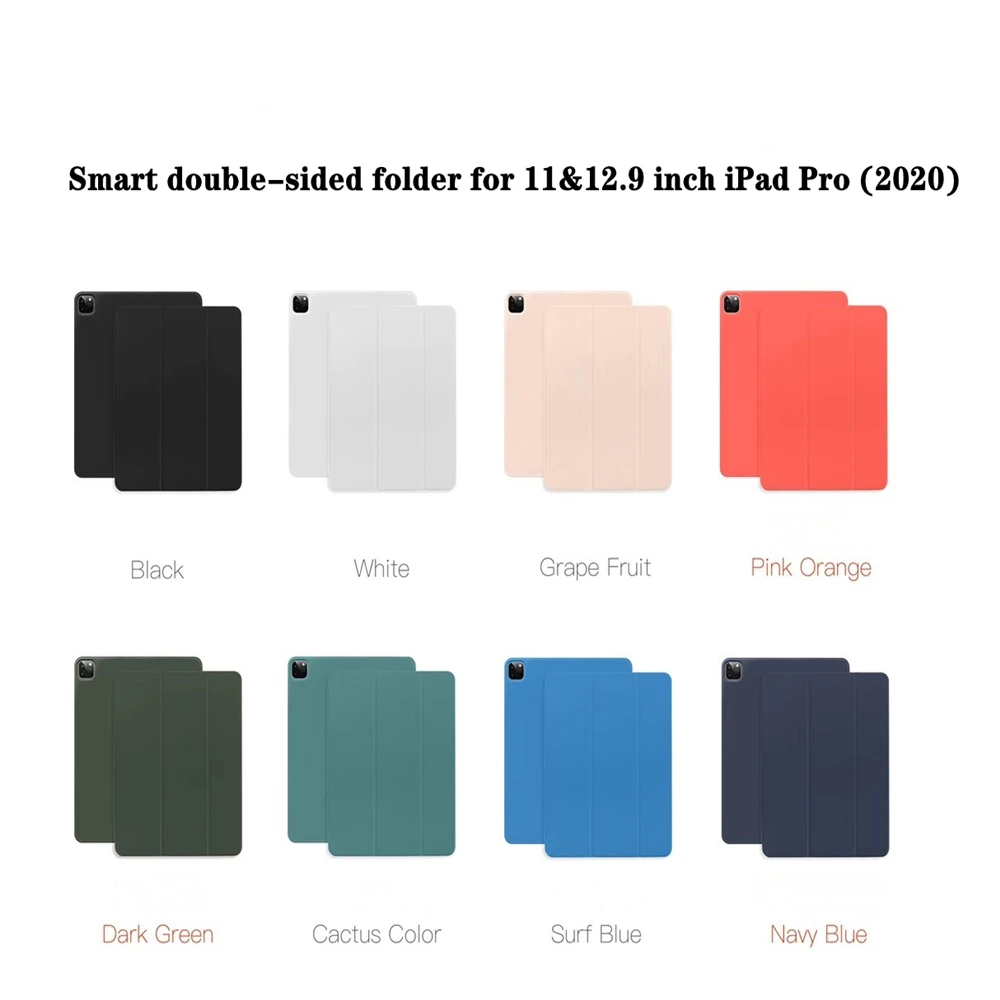 2020 12.9 Inch Smart Folio for 2021 IPad Pro 12.9 Case Folio Magnetische Flip Cover Leather Prijsverlaging