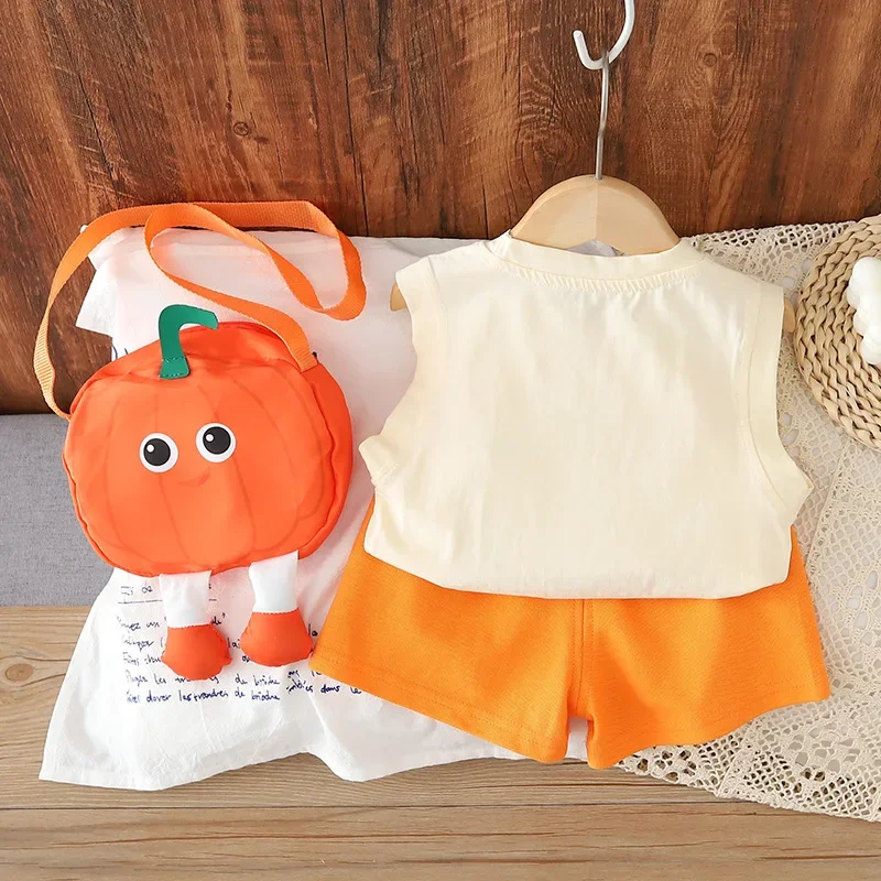 2 шт./комплект жилет и шорты для девочек