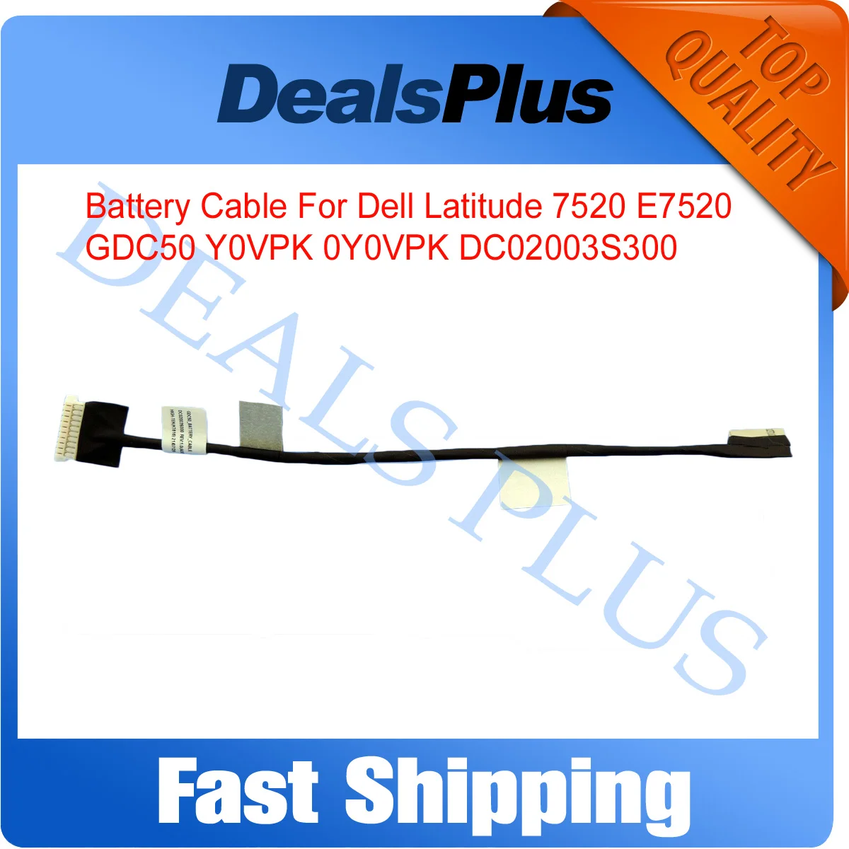

Новый аккумуляторный кабель для Dell Latitude 7520 E7520 GDC50 Y0VPK 0Y0VPK DC02003S300