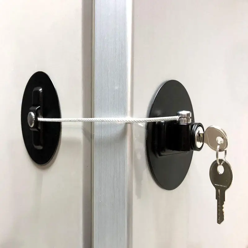 

Hot Child Safety Lock Refrigerator Lock Window Lock Windows Without Having To Punch Baby Safety Protection To Prevent Falling