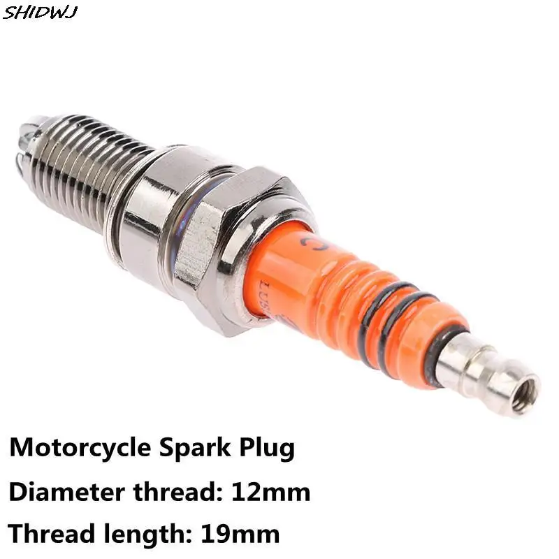 

Свеча зажигания для мотоцикла A7TJC Модификация GY6 50cc 70cc 90cc 110cc 125cc ATV Dirtbike 50 125 150cc мопед скутер три электрода