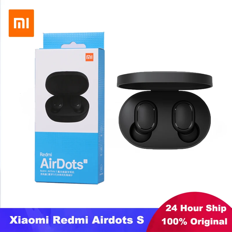 

Беспроводные наушники-вкладыши Xiaomi Redmi AirDots S, Bluetooth 5,0, с микрофоном