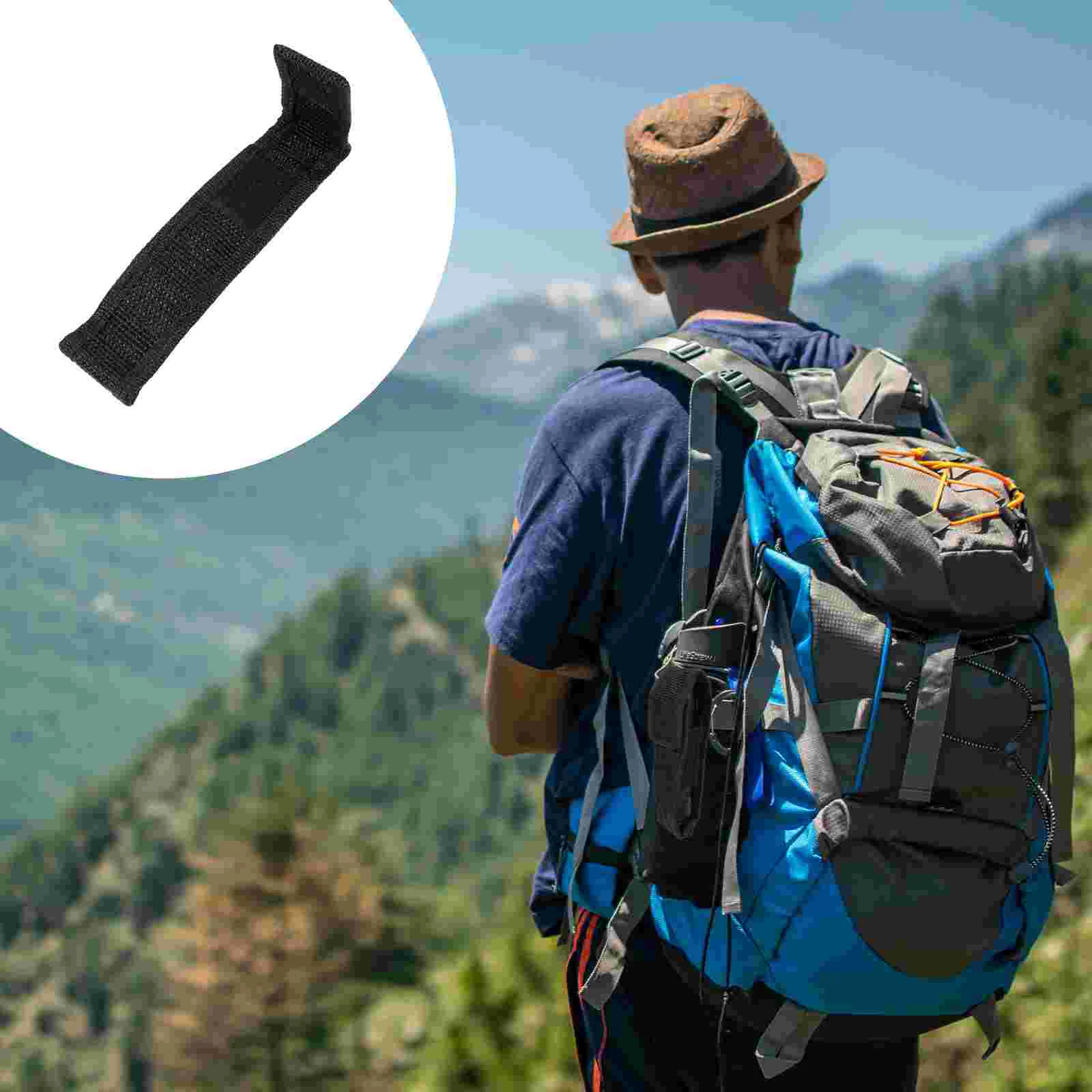 

4 Practical Portable Durable Flashlight Storage Bag Flashlight Holder for Camping