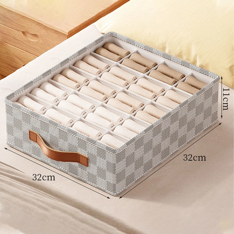 Тканевая коробка для хранения нижнего белья, брюк, органайзер, ящик для носков, органайзер для гардероба, органайзер для хранения одежды для бюстгальтера, футболок