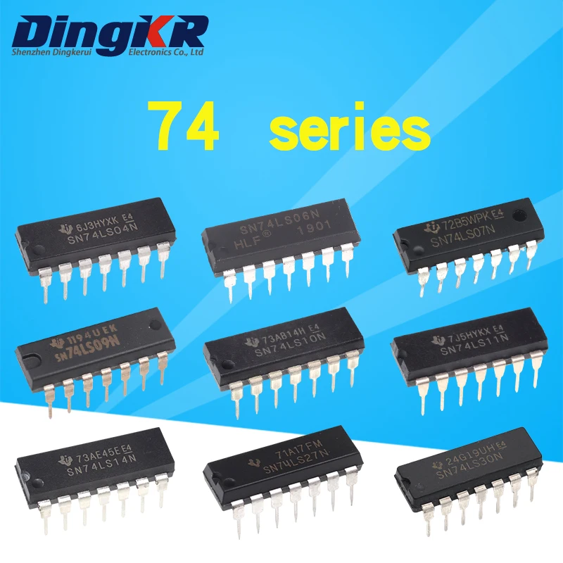 10 шт., новинка, 74LS00, 74LS02, 74LS04, 74LS08, 74LS10, 74LS14, 74LS20, 74LS138, 74LS32, 74LS47, 74LS48, 74LS74, 74LS76, 74LS86, DIP-14, DIP-16