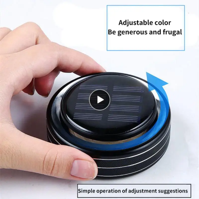 

Lasting Fragrance Deodorant Car Aromatherapy Universal Solar Atmosphere Lamp Creative Technological Car Perfume Seat Gentle