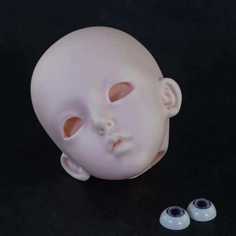 Фото 60 см голова куклы белая кожа 1/3 Bjd голова куклы аксессуары для девочек игровой дом макияж практика игрушки №4