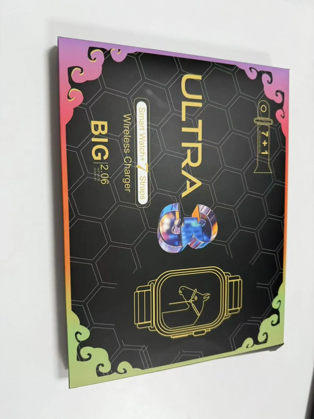 7 браслетов для часов Новые часы 10 Super 3 умные ZDH-W300 квадратный экран монитор ЭКГ reloj