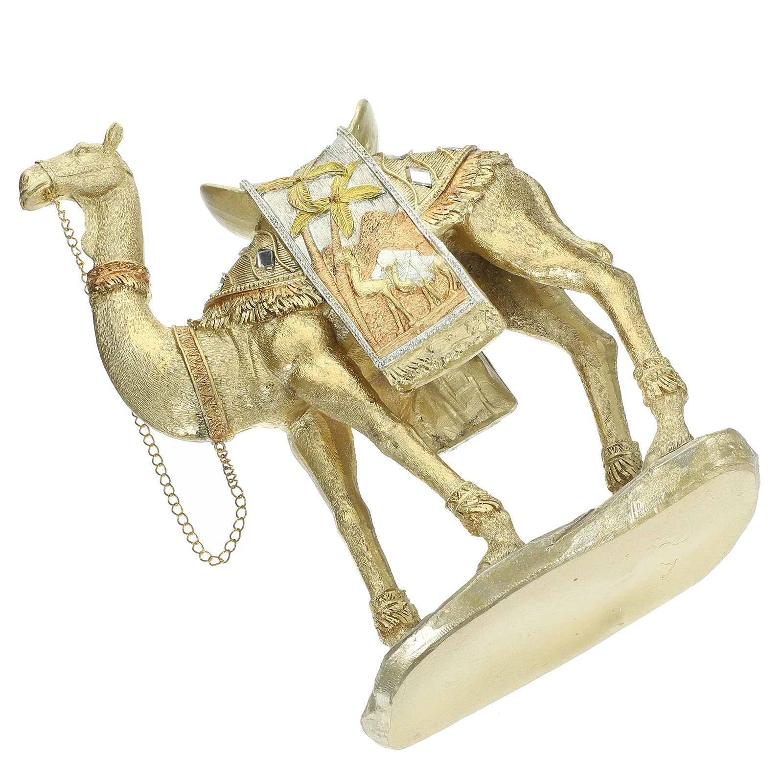 

Camel Sculpture Middle East Camel Resin Ornament Camel Statue for Office
