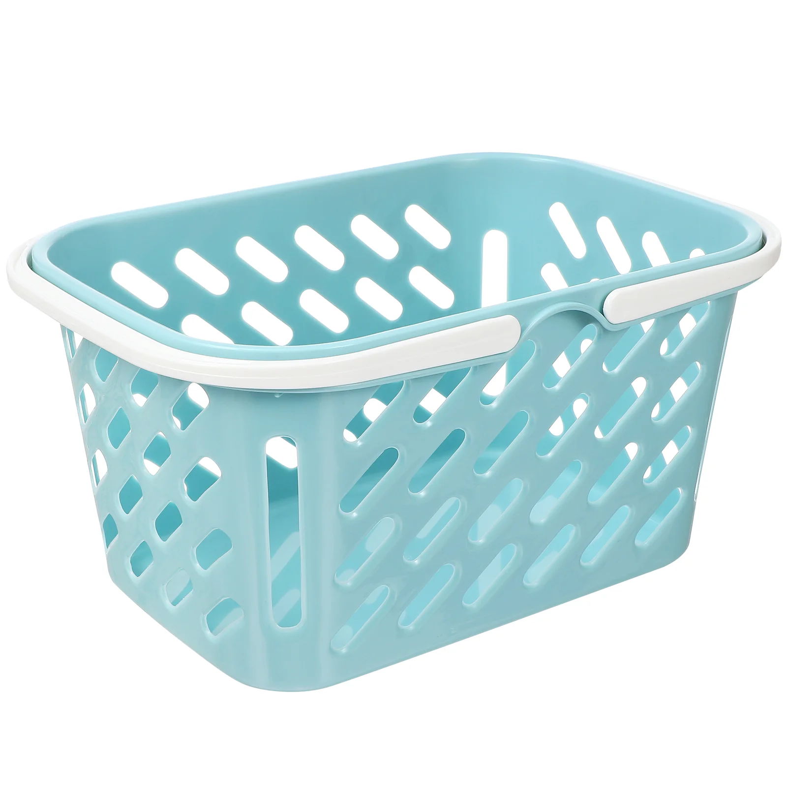 

Shopping Basket Kids Grocery Basket with Handles Party Favor Kitchen Toy Storage Basket