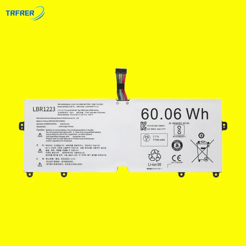 

LBR1223E Laptop Battery For LG gram 13Z970 14Z970A 15Z970 15ZD975